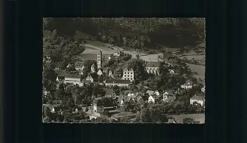 Hirsau Blick auf Kloster Schlossruine und Eulenturm Kat. Calw