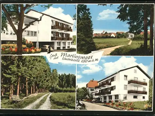 kk14650 Martinsmoos Panorama und Teilansichten Kategorie. Neubulach Alte Ansichtskarten