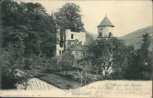 kk14666 Hirsau Klosterruine Kategorie. Calw Alte Ansichtskarten