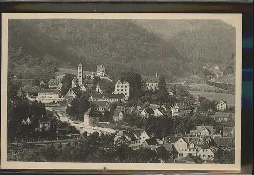 kk14679 Hirsau Blick auf Kloster Schloss und Eulenturm Kategorie. Calw Alte Ansichtskarten