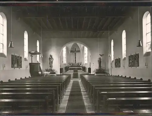 Haltingen Kath Pfarrkirche Unserer Lieben Frau Kat. Weil am Rhein