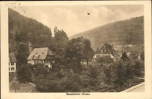 Hirsau Sanatorium Hirsau Kat. Calw