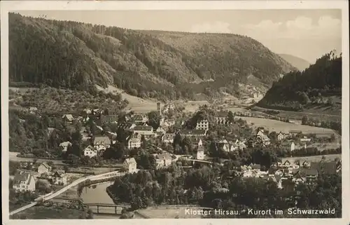 kk14822 Hirsau Panorama mit Kloster Kategorie. Calw Alte Ansichtskarten