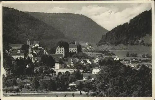 Hirsau Ortsansicht Kat. Calw