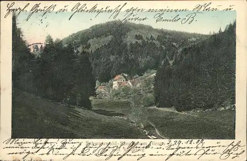 Hirsau Schwarzwald Sanatorium Hirsau Kat. Calw