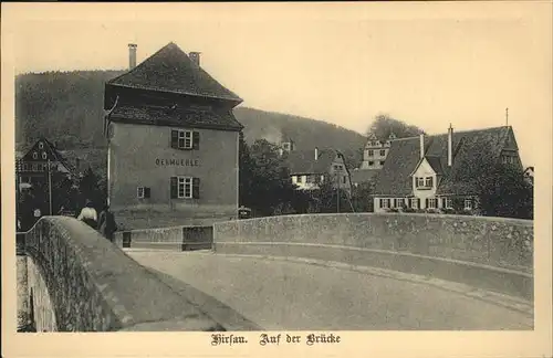 Hirsau Auf der Bruecke Kat. Calw