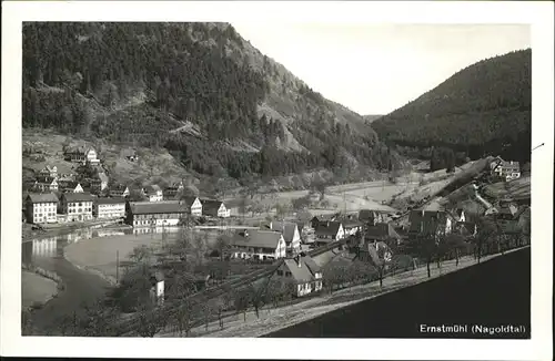 Ernstmuehl Ortsansicht Kat. Calw