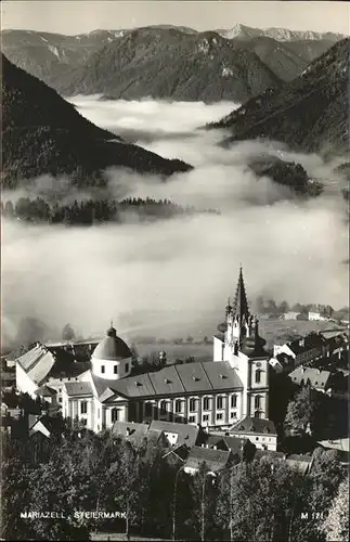 Mariazell Steiermark Basilika Impressionen im Nebel Kat. Mariazell