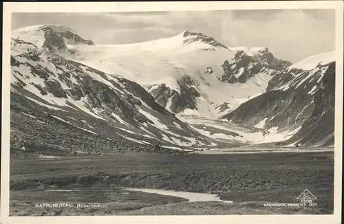 Kaprun Kaprunertal Moserboden Hohe Tauern Kat. Kaprun