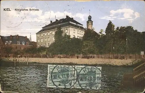 Kiel Koenigliches Schloss Kat. Kiel