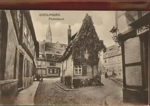 Quedlinburg Harz Sachsen Anhalt Finkenherd Kat. Quedlinburg