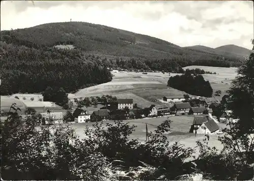 Schoenberg Cunewald Panorama Kat. Cunewalde