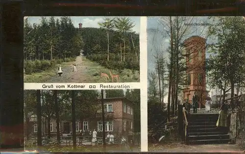 Kottmarberg Restauration Aussichtsturm Kat. Obercunnersdorf Loebau