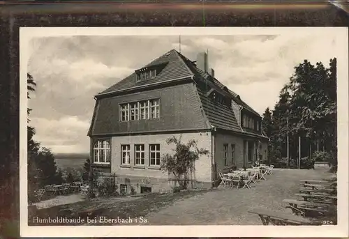 Ebersbach Sachsen Humboldtbaude Kat. Ebersbach Sachsen