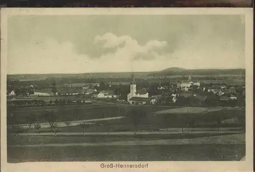 Grosshennersdorf Gesamtansicht Kat. Grosshennersdorf