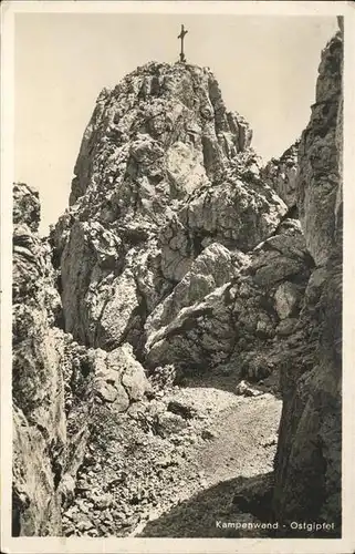 Aschau Chiemgau Kampenwand Ostgipfel Kat. Aschau i.Chiemgau