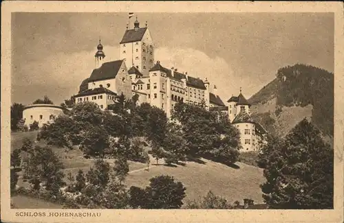 Aschau Chiemgau Schloss Hohenaschau Kat. Aschau i.Chiemgau