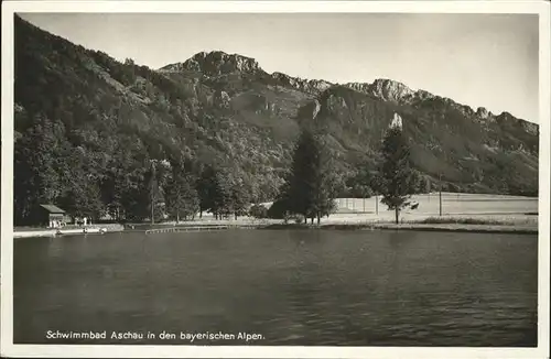 Aschau Chiemgau Schwimmbad  Kat. Aschau i.Chiemgau