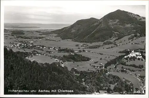 Aschau Chiemgau Hohenaschau  Kat. Aschau i.Chiemgau