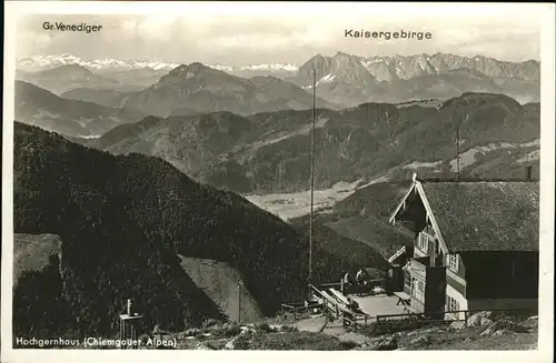 Hochgernhaus Chiemgau Gr. Venediger Kaisergebirge Kat. Marquartstein