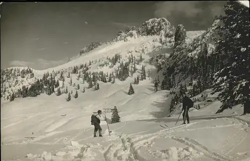 Kampenwand Chiemgau Skifahren Kat. Aschau i.Chiemgau