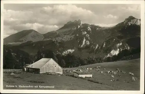 Kampenwand Chiemgau Hofalm bei Niederaschau Kat. Aschau i.Chiemgau