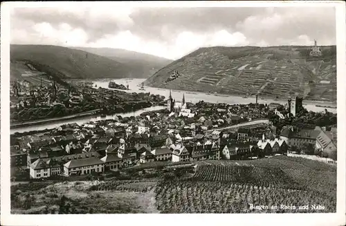 Bingen Rhein Rhein Nahe Kat. Bingen am Rhein