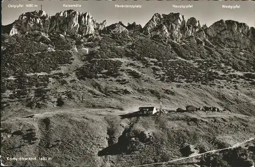 Kampenwand Chiemgau Berggasthaus Steinling Kat. Aschau i.Chiemgau