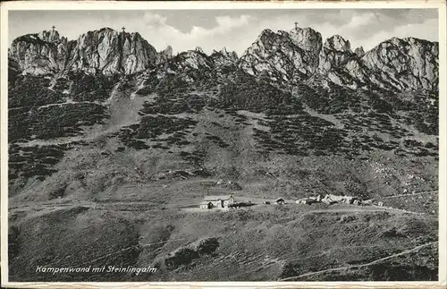 Kampenwand Chiemgau Steinlingalm Kat. Aschau i.Chiemgau