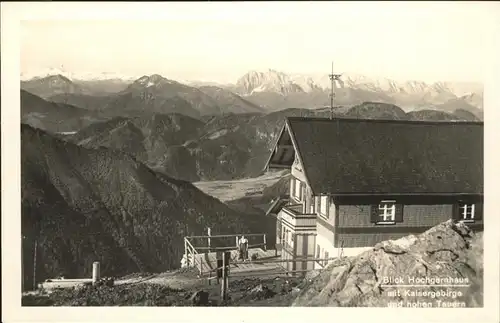 Marquartstein Hochgernhaus Kaisergebirg Kat. Marquartstein