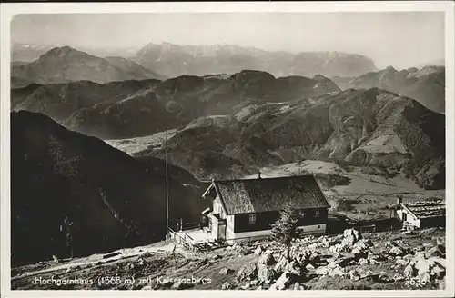 Marquartstein Hochgernhaus Kaisergebirge Kat. Marquartstein