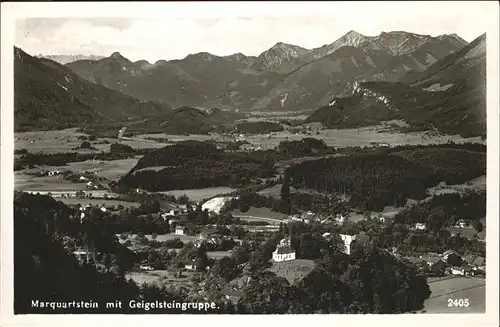 Marquartstein Geigelsteingruppe Kat. Marquartstein