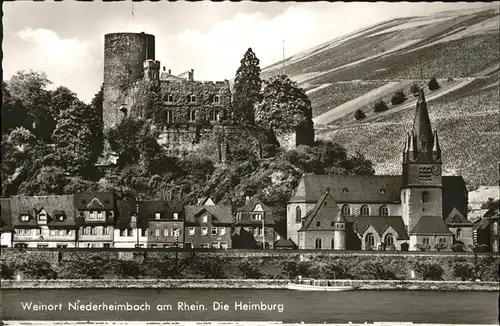 Niederheimbach Bingen Heimburg Rhein Kat. Niederheimbach