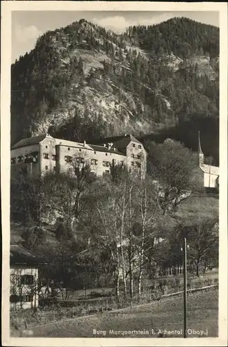 Marquartstein Burg Achental Kat. Marquartstein