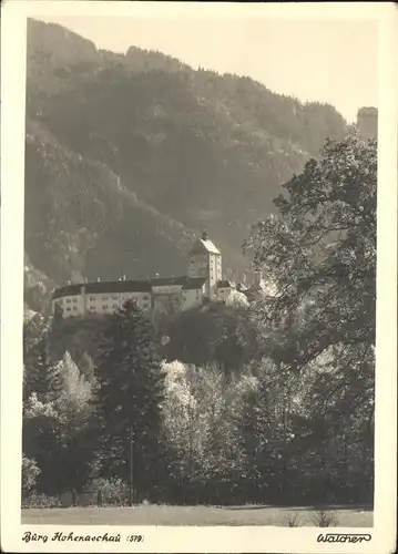 Aschau Chiemgau Burg Hohenaschau Kat. Aschau i.Chiemgau
