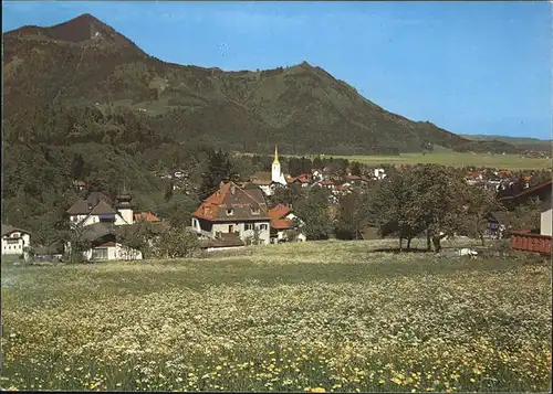 Marquartstein mit Hochplatte Kat. Marquartstein