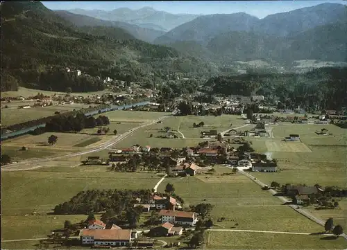 Pettendorf Marquartstein Fliegeraufnahme Kat. Marquartstein