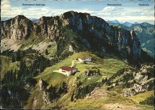 Kampenwand Chiemgau Berggasthof Kampenwand Kat. Aschau i.Chiemgau