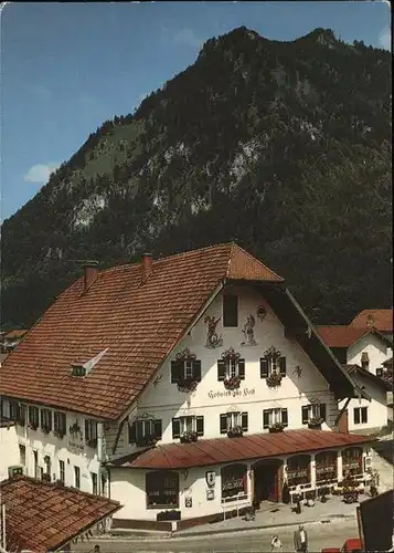 Marquartstein Hotel Hofwirt zur Post Kat. Marquartstein