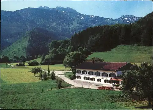 Aschau Chiemgau Gschwendterhof Kaffee Restaurant Hintergschwendt Kat. Aschau i.Chiemgau