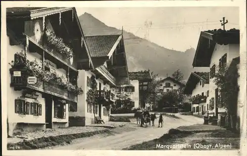 Marquartstein Dorfstrasse  Kat. Marquartstein