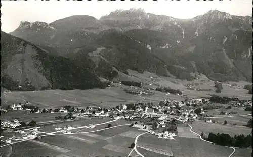 Aschau Chiemgau Fliegeraufnahme Kat. Aschau i.Chiemgau