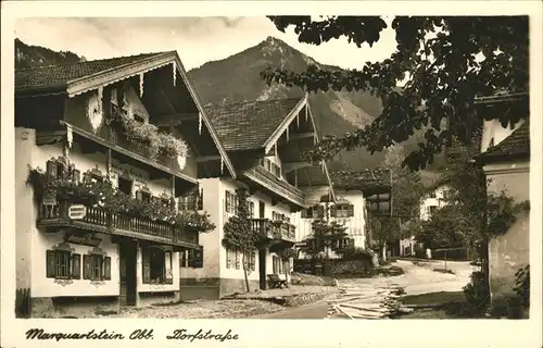 Marquartstein Dorfstrasse Kat. Marquartstein