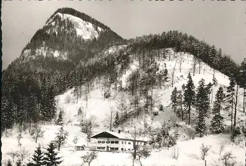 Sachrang Chiemgau Hainbach Immenhof im Schnee Kat. Aschau i.Chiemgau