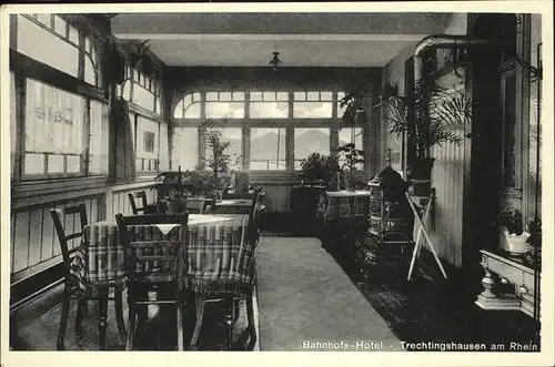 Trechtingshausen Bahnhofshotel innen Kat. Trechtingshausen