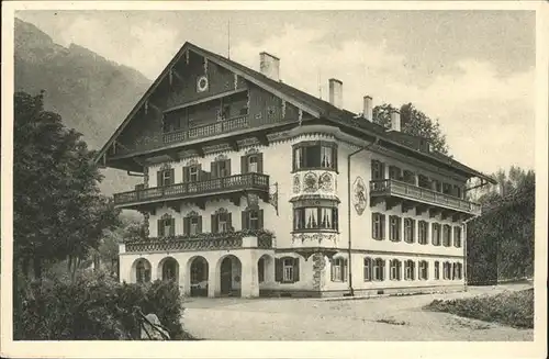 Aschau Chiemgau Hotel zur Burg Kat. Aschau i.Chiemgau