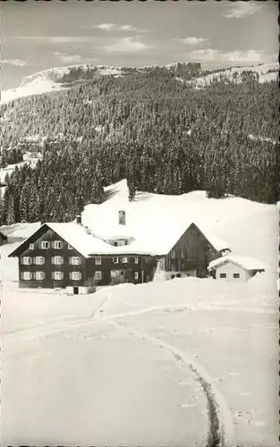 Hirschegg Kleinwalsertal Vorarlberg Haus Mueller Kat. Mittelberg