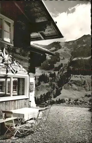 Hirschegg Kleinwalsertal Vorarlberg Ferienheim Schloessle Kat. Mittelberg