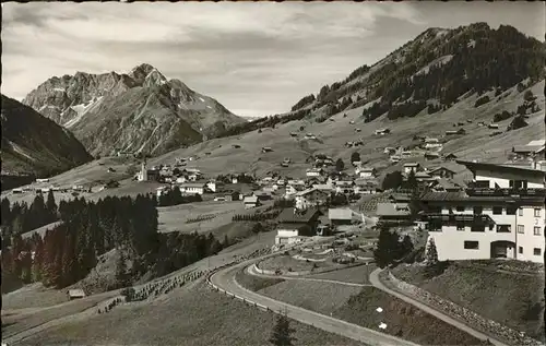 Hirschegg Kleinwalsertal Vorarlberg Erholungsheim Berghalde Kat. Mittelberg