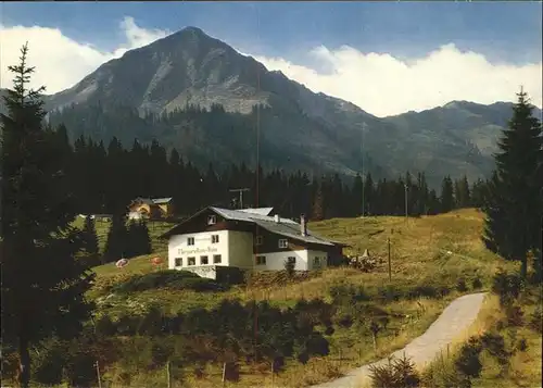 Hirschegg Kleinwalsertal Vorarlberg Ferienheim Margarethenhoehe Kat. Mittelberg